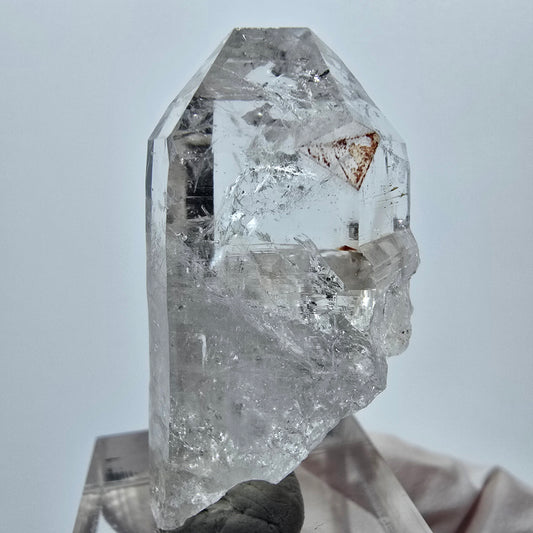 Enhydro Lemurian Phantom Quarz, 1x Blase Streep Mine Goboboseb, Namibia 40*24*22mm