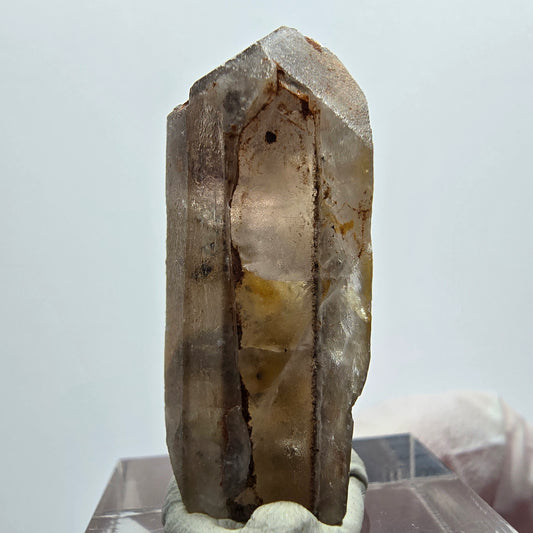 Seltener Baryt X Kristall, braun gelb Brukkaros, Namibia 35*17*14mm