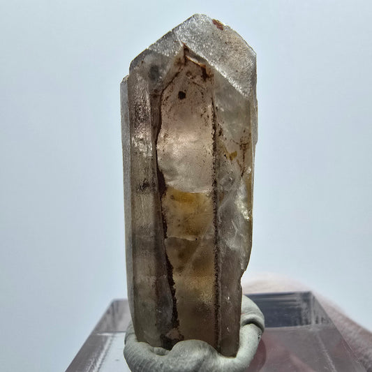 Seltener Baryt X Kristall, braun gelb Brukkaros, Namibia 35*17*14mm