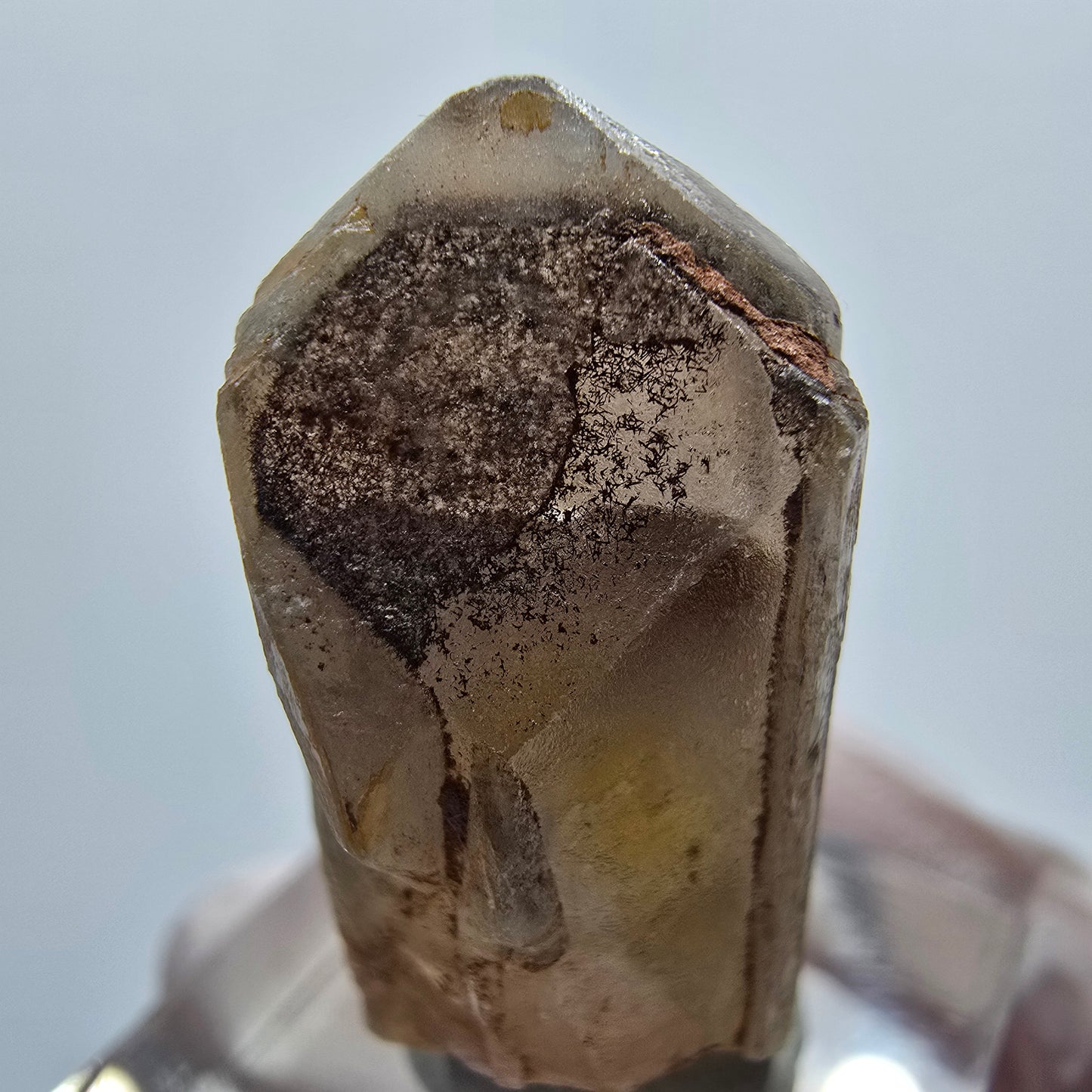 Seltener Baryt X Kristall, braun gelb Brukkaros, Namibia 35*17*14mm
