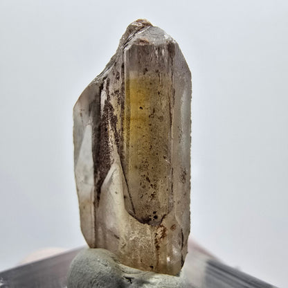 Seltener Baryt X Kristall, braun gelb Brukkaros, Namibia 29*12*9mm
