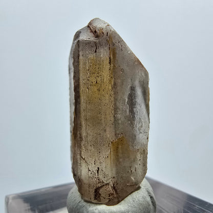 Seltener Baryt X Kristall, braun gelb Brukkaros, Namibia 29*12*9mm