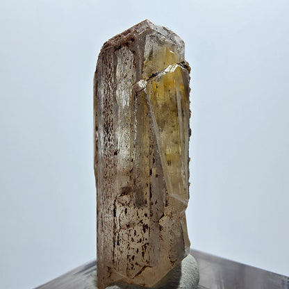 Seltener Baryt X Kristall, braun gelb Brukkaros, Namibia 33*15*11mm