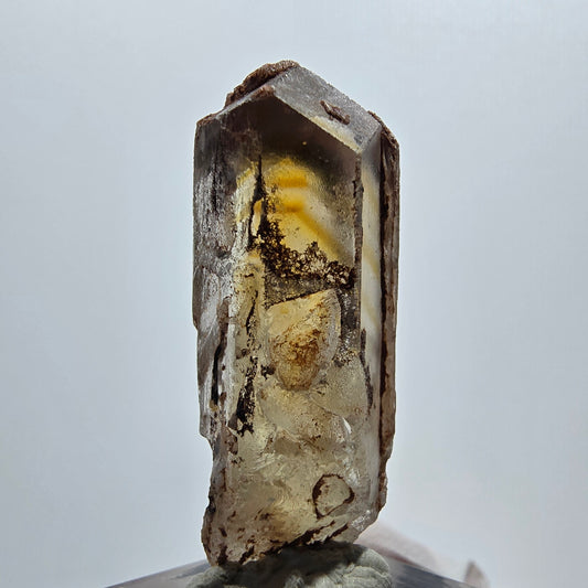 Seltener Baryt mit Enhydro Einschluss (1x Blase) Brukkaros, Namibia 39*14*11mm