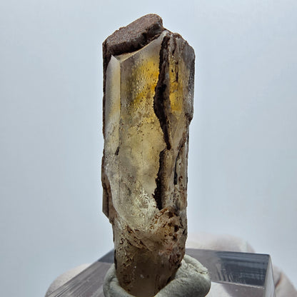 Seltener Baryt mit Enhydro Einschluss (1x Blase) Brukkaros, Namibia 39*14*11mm