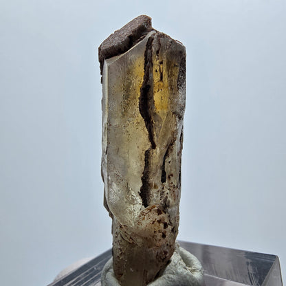 Seltener Baryt mit Enhydro Einschluss (1x Blase) Brukkaros, Namibia 39*14*11mm