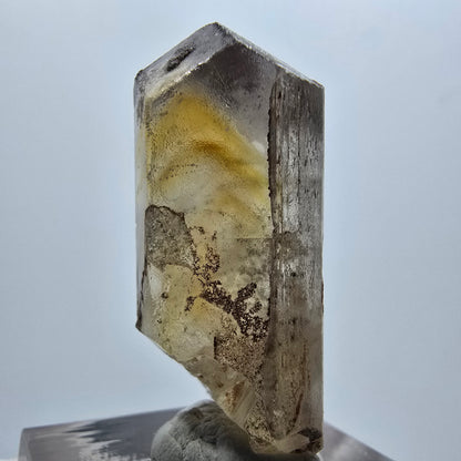 Seltener Baryt X Kristall, braun gelb Brukkaros, Namibia 35*16*12mm