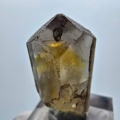 Seltener Baryt X Kristall, braun gelb Brukkaros, Namibia 35*16*12mm