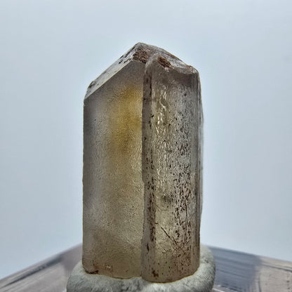 Seltener Baryt X Kristall, braun gelb Brukkaros, Namibia 24*14*12mm