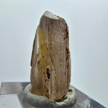 Seltener Baryt X Kristall, braun gelb Brukkaros, Namibia 24*12*11mm