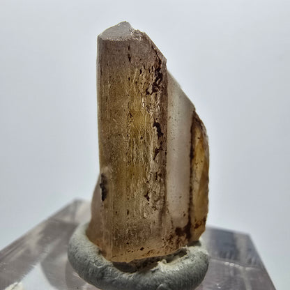 Seltener Baryt X Kristall, braun gelb Brukkaros, Namibia 24*12*11mm