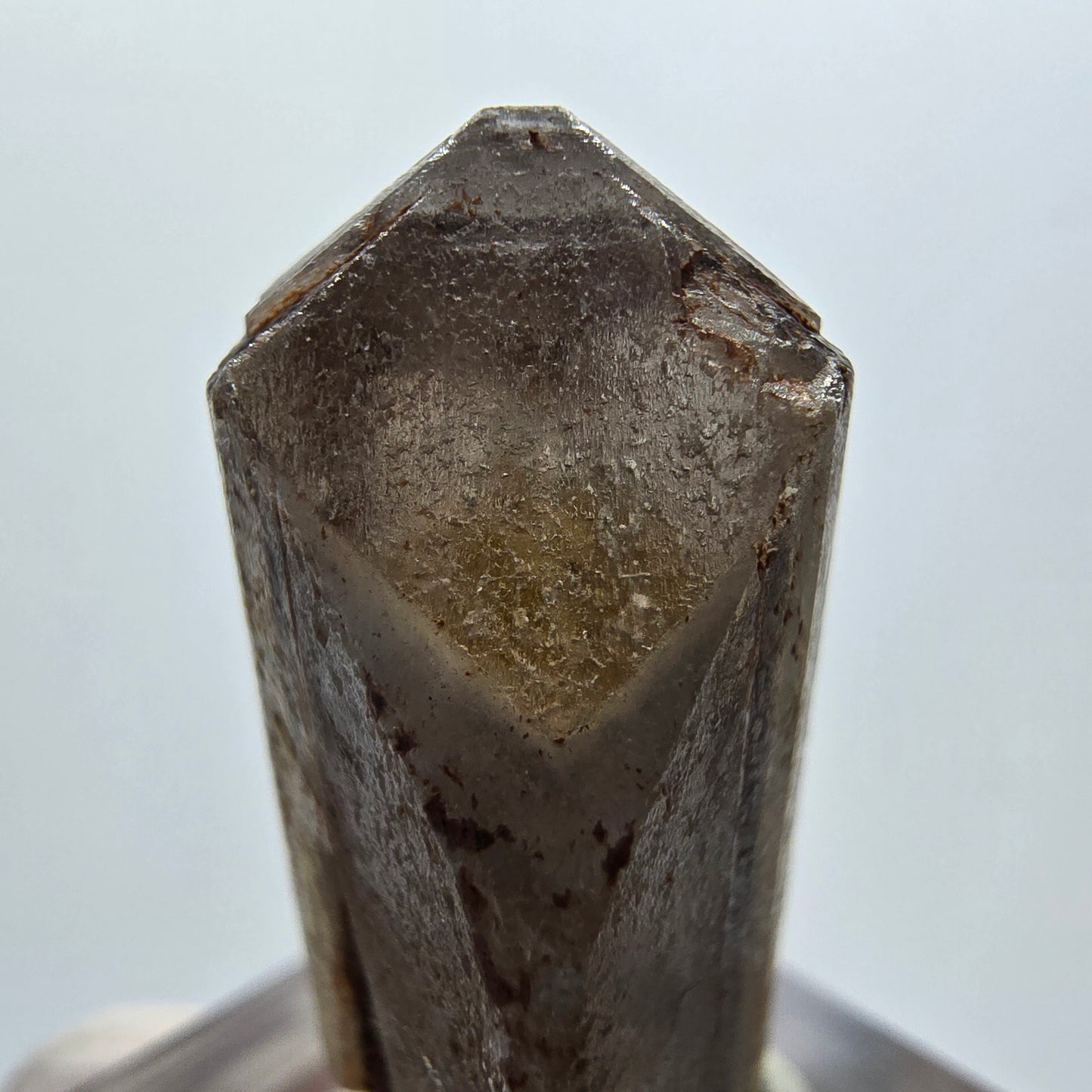 Seltener Baryt X Kristall, braun gelb Brukkaros, Namibia 33*17*15mm