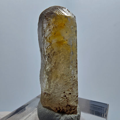 Seltener Baryt X Kristall, braun gelb Brukkaros, Namibia 35*14*11mm