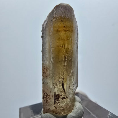 Seltener Baryt X Kristall, braun gelb Brukkaros, Namibia 35*14*11mm