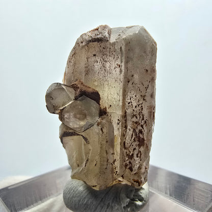 Seltener Baryt X Kristall, braun gelb Brukkaros, Namibia 27*18*16mm