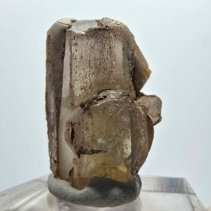 Seltener Baryt X Kristall, braun gelb Brukkaros, Namibia 27*18*16mm