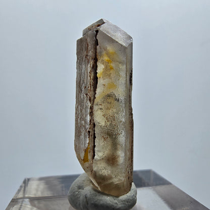 Seltener Baryt X Kristall, braun gelb Brukkaros, Namibia 29*9*9mm