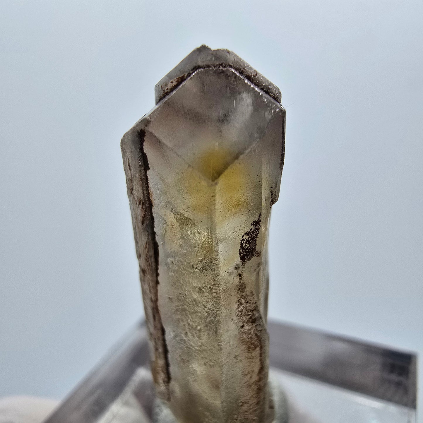 Seltener Baryt X Kristall, braun gelb Brukkaros, Namibia 29*9*9mm