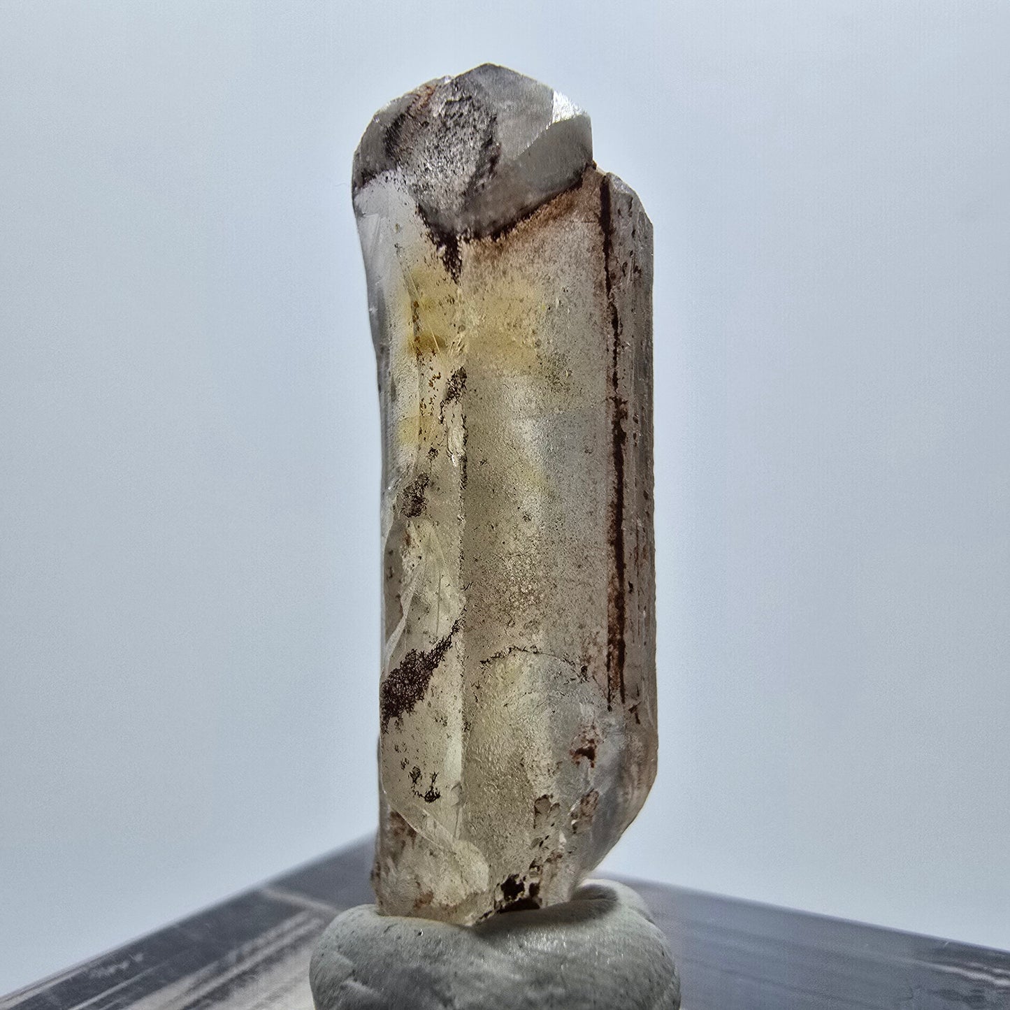 Seltener Baryt X Kristall, braun gelb Brukkaros, Namibia 29*9*9mm