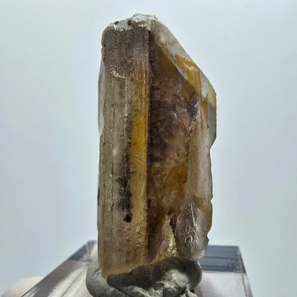 Seltener Baryt X Kristall, braun gelb Brukkaros, Namibia 35*16*15mm