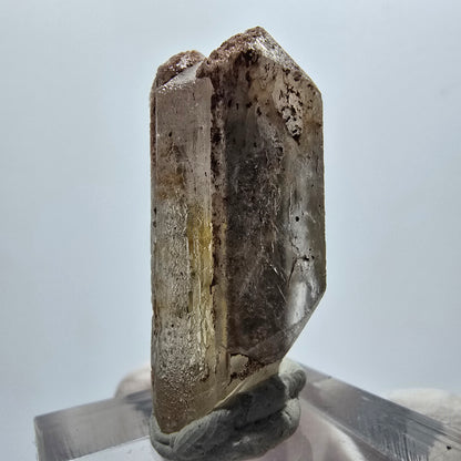 Seltener Baryt X Kristall, braun gelb Brukkaros, Namibia 33*16*12mm