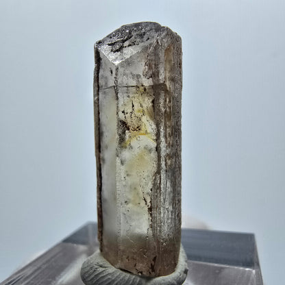 Seltener Baryt X Kristall, braun gelb Brukkaros, Namibia 29*10*9mm