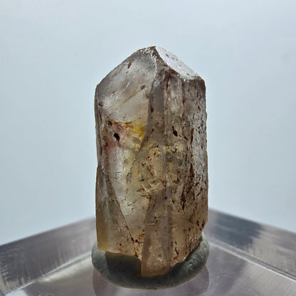 Seltener Baryt X Kristall, braun gelb Brukkaros, Namibia 20*11*10mm