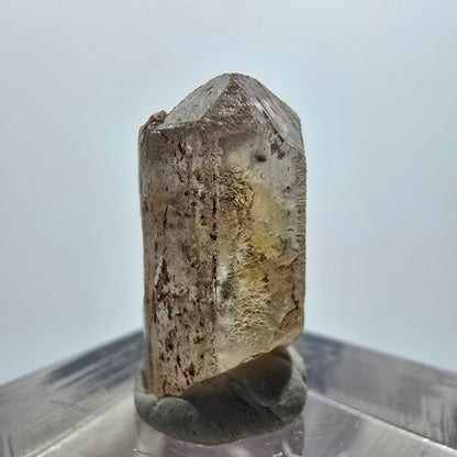 Seltener Baryt X Kristall, braun gelb Brukkaros, Namibia 20*11*10mm