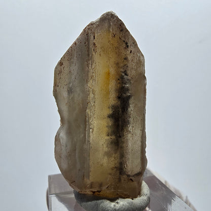 Seltener Baryt X Kristall, braun gelb Brukkaros, Namibia 43*21*18mm