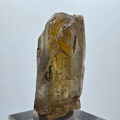 Seltener Baryt X Kristall, braun gelb Brukkaros, Namibia 43*21*18mm