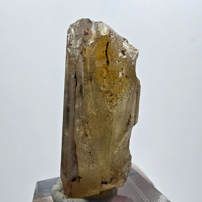 Seltener Baryt X Kristall, braun gelb Brukkaros, Namibia 43*21*18mm