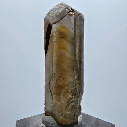 Seltener Baryt X Kristall, braun gelb Brukkaros, Namibia 48*19*16mm