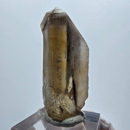 Seltener Baryt X Kristall, braun gelb Brukkaros, Namibia 48*19*16mm