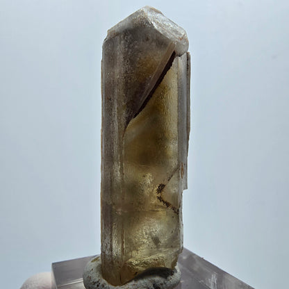 Seltener Baryt X Kristall, braun gelb Brukkaros, Namibia 48*19*16mm