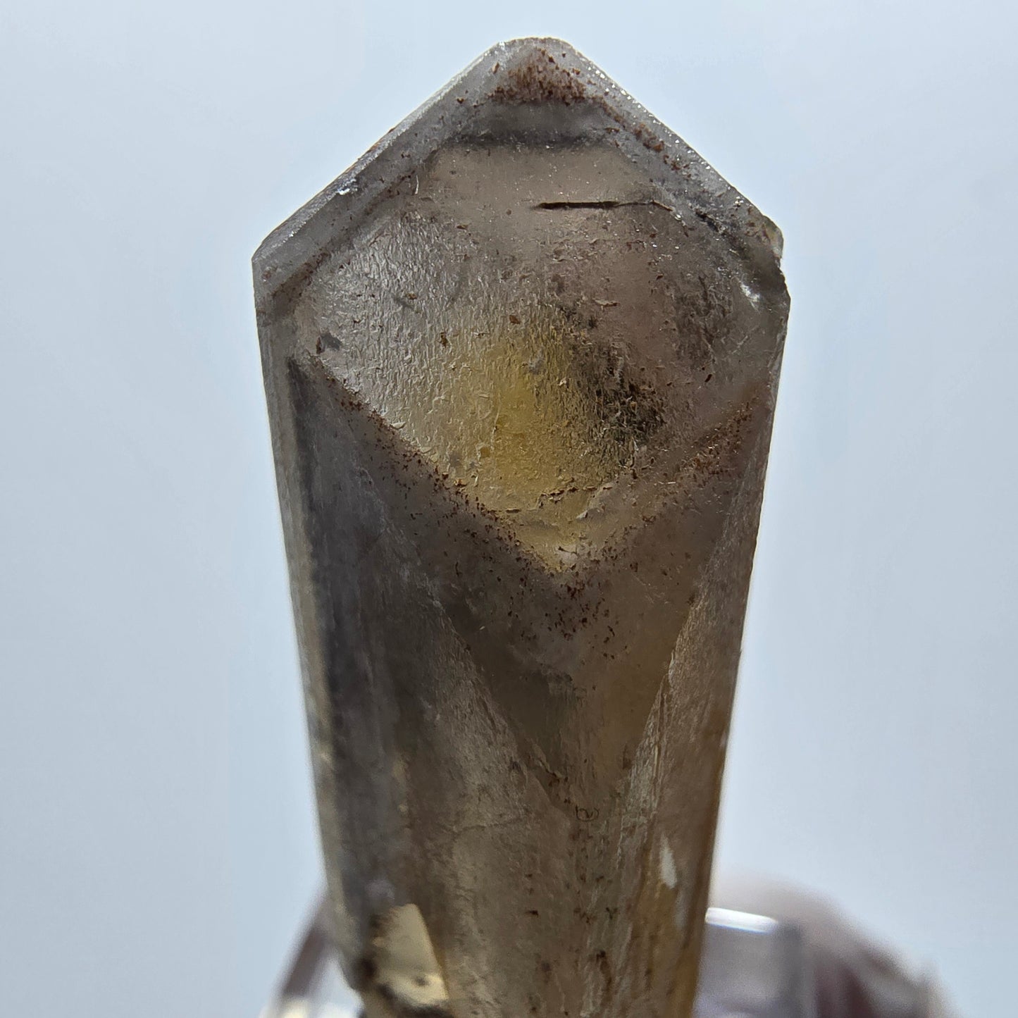 Seltener Baryt X Kristall, braun gelb Brukkaros, Namibia 48*19*16mm