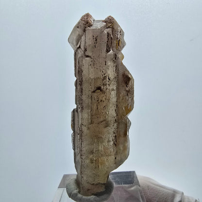 Seltener Baryt X Kristall, braun gelb Brukkaros, Namibia 58*19*14mm