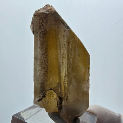 Seltener Baryt X Kristall, braun gelb Brukkaros, Namibia 51*26*21mm