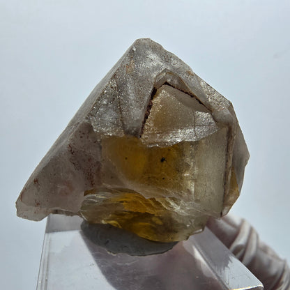 Seltener Baryt X Kristall, braun gelb Brukkaros, Namibia 31*37*26mm