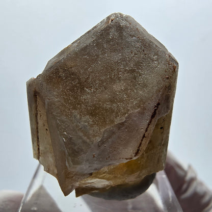 Seltener Baryt X Kristall, braun gelb Brukkaros, Namibia 31*37*26mm