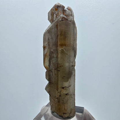 Seltener Baryt X Kristall, braun gelb Brukkaros, Namibia 73*23*16mm