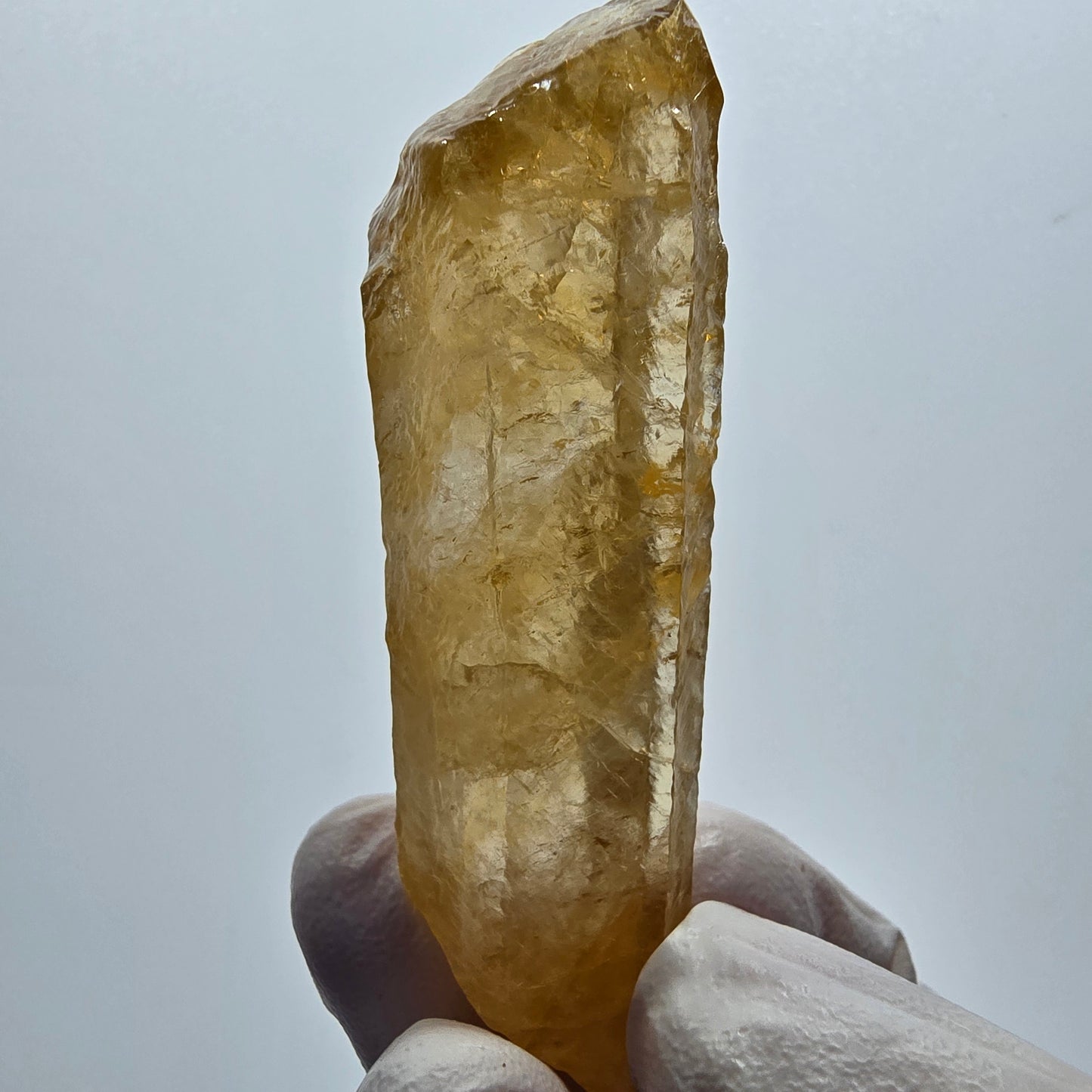 Seltener Honig-Calcit Kristall Erongo, Namibia 69*22*16mm