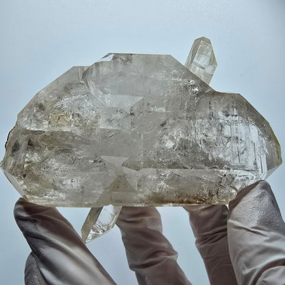 XL Skelett Phantom Rauchquarz Doppelender Zepter Goboboseb, Namibia 114*75*38mm