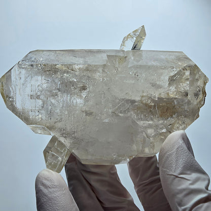 XL Skelett Phantom Rauchquarz Doppelender Zepter Goboboseb, Namibia 114*75*38mm