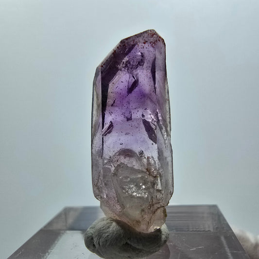 Klare Lemurian Phantom Amethyst Zepter Spitze Goboboseb, Namibia 27*13*10mm