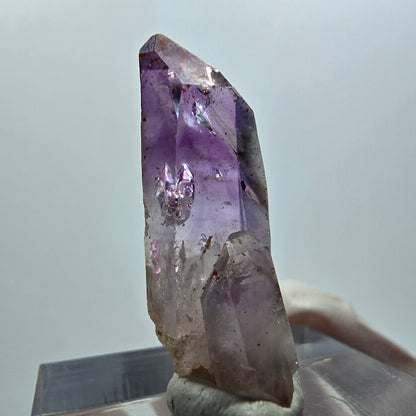 Klare Lemurian Phantom Amethyst Zepter Spitze Goboboseb, Namibia 27*13*10mm