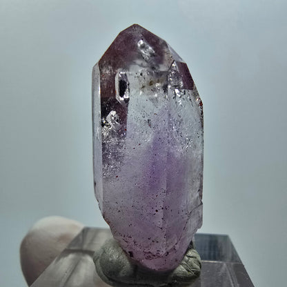 Klare Lemurian Phantom Amethyst Zepter Spitze Goboboseb, Namibia 34*15*14mm