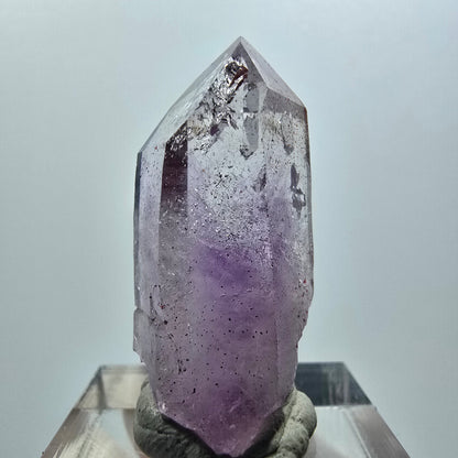 Klare Lemurian Phantom Amethyst Zepter Spitze Goboboseb, Namibia 34*15*14mm