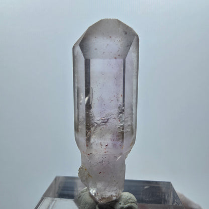 Rare pointe de sceptre en améthyste fantôme squelette DT Goboboseb, Namibie 34*10*9mm 