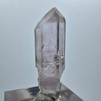 Rare pointe de sceptre en améthyste fantôme squelette DT Goboboseb, Namibie 34*10*9mm 