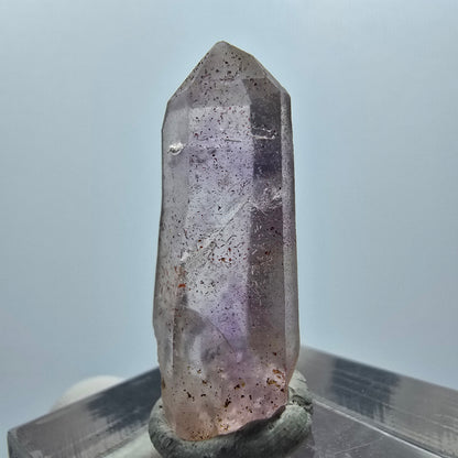 Klare Lemurian Phantom Amethyst Zepter Spitze Goboboseb, Namibia 30*11*9mm